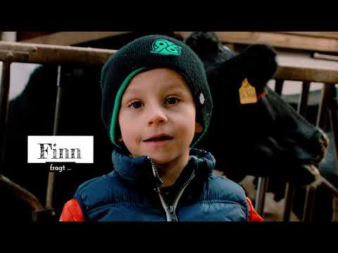 Finn stellt eine Frage für Kinder fragen - Bauern antworten