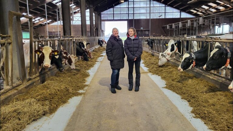 Marie und Annika bei der Videoproduktion zum Thema Koppelprodukte
